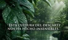 Ecología humana y ecología medioambiental caminan juntas