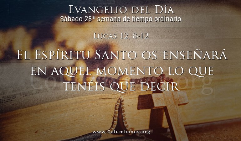 Lucas 12, 8-12