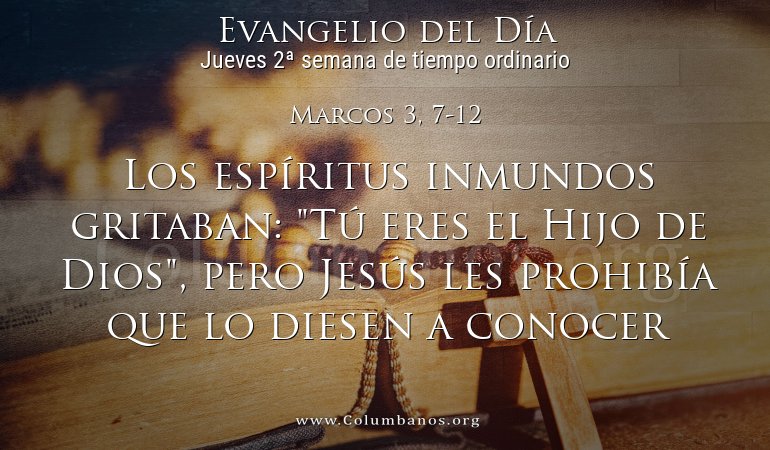 Marcos 3, 7-12