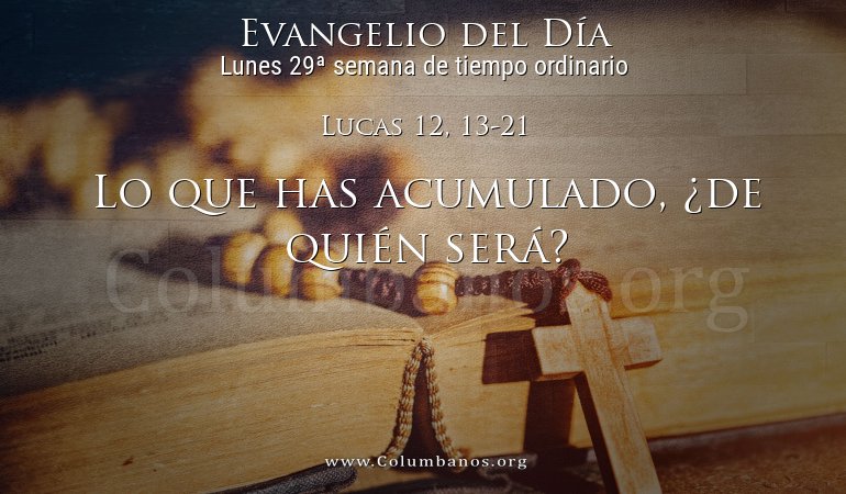 Lucas 12, 13-21
