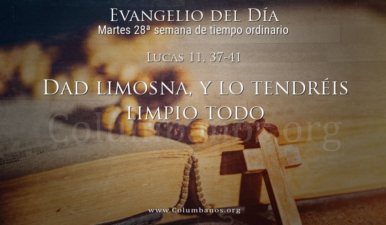 Lucas 11, 37-41