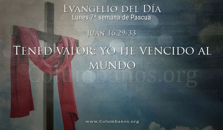 Juan 16,29-33