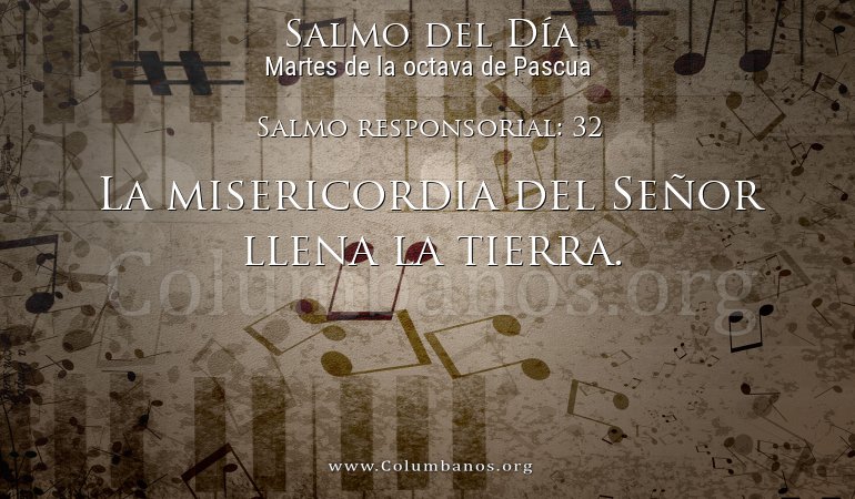Salmo responsorial: 32