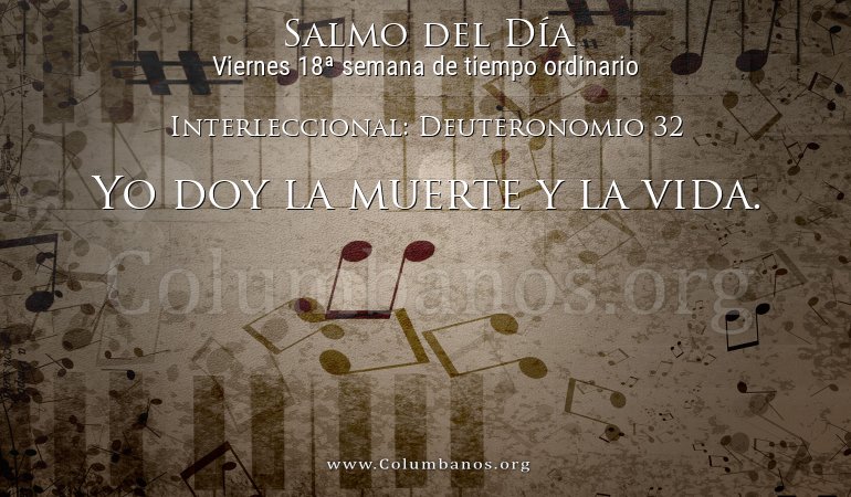 Interleccional: Deuteronomio 32 Interleccional: Deuteronomio 32