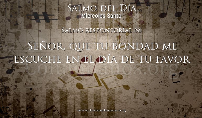 Salmo responsorial 68