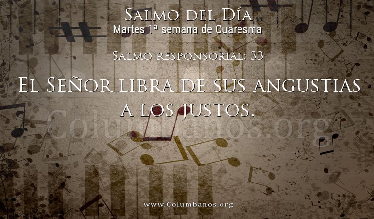 Salmo responsorial: 33