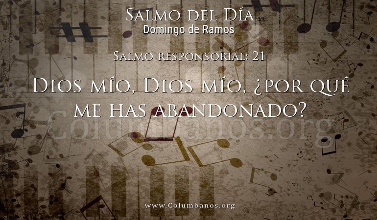 Salmo responsorial: 21