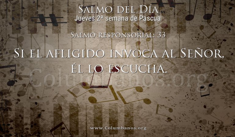 Salmo responsorial: 33